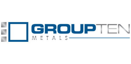 Group Ten Reports 4.3 Meters of 2.94 g/t Platinum, Palladium and Gold, Plus 0.24% Nickel and Copper, at the Crescent and Cathedral Target Areas of the Stillwater West Project in Montana, USA